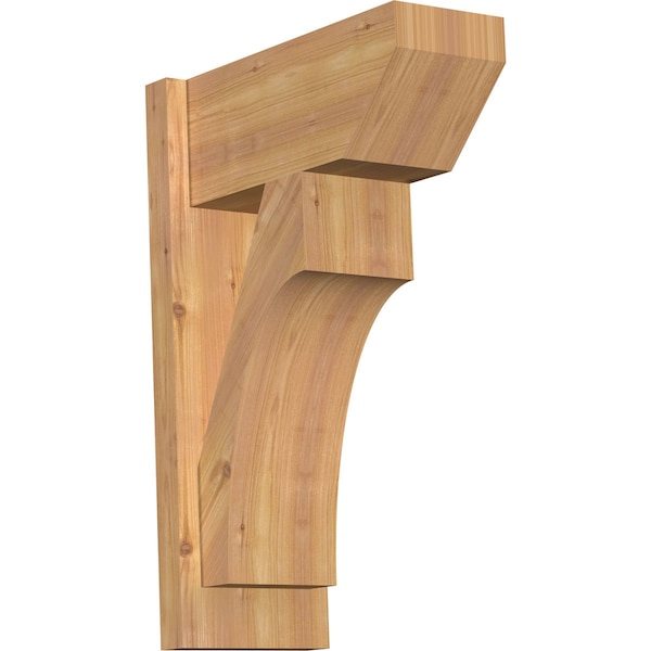 Ekena Millwork Westlake Slat Smooth Outlooker, Western Red Cedar, 7 1/2"W x 16"D x 24"H OUT08X16X24WTL06SWR - main